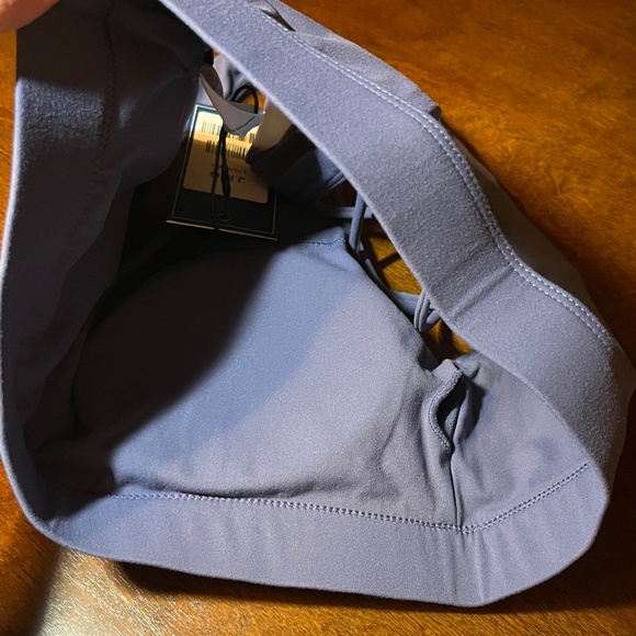 NWT J. ING Activewear Cross Front Strappy Sports Bra Size Large - Picture 11 of 16